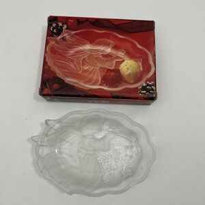 Mikasa Angel Song Frost Sweet Dish 6 inch Glass Candy Dish‎ SKU 1237